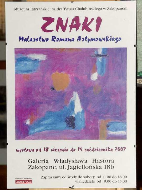 Wystawa malarstwa Romana Artymowskiego _1