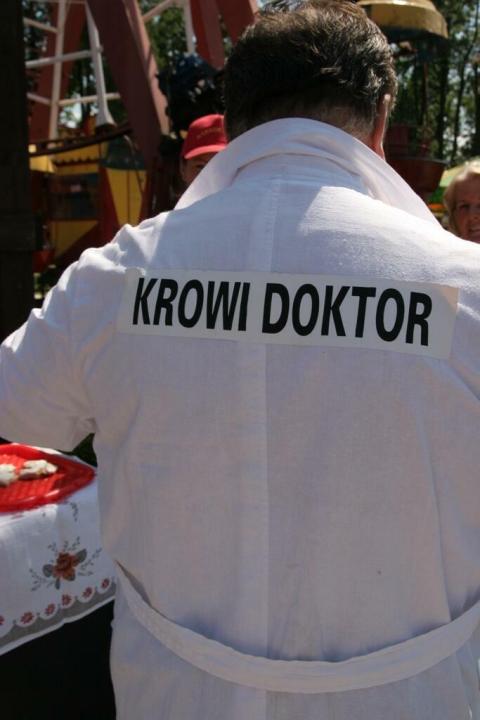 Mistrzostwa w dojeniu sztucznej krowy - Rabka_26