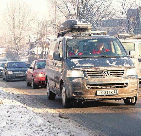 Samochody gości zza wschodniej granicy można spotkać dosłownie wszędzie