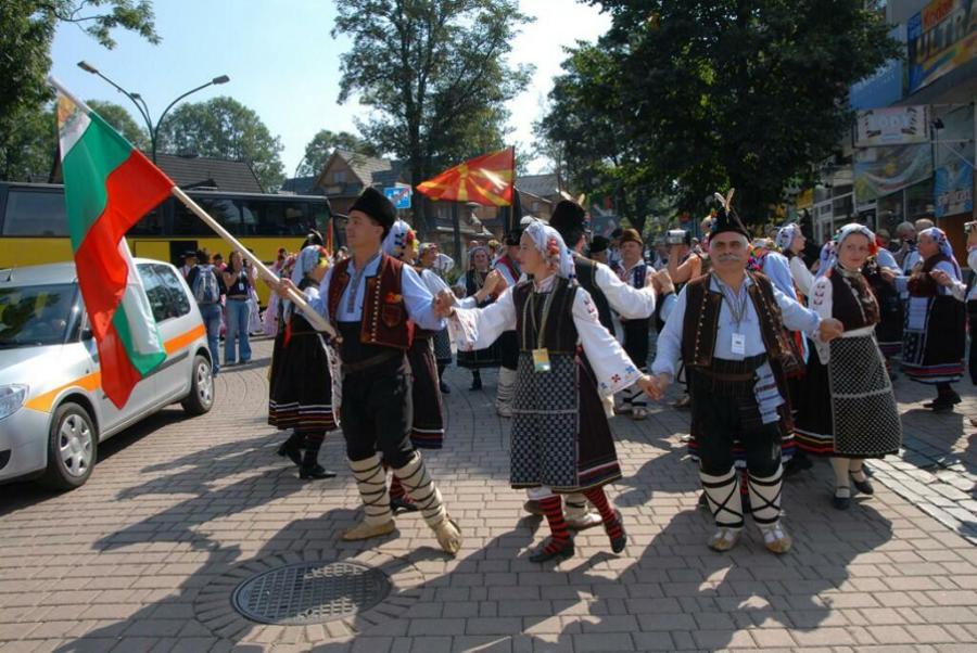 Korowód festiwalowych zespołów MFFZG Zakopane 2009_4