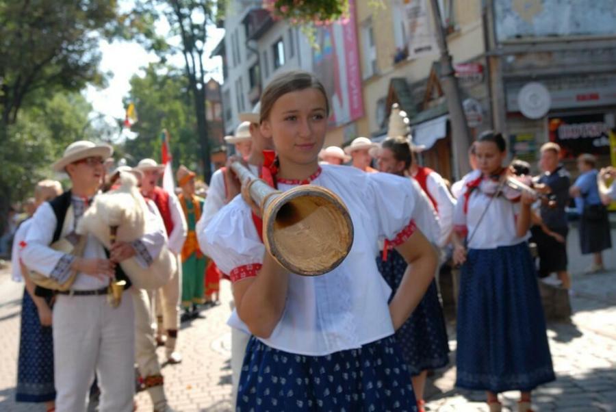 Korowód festiwalowych zespołów MFFZG Zakopane 2009_11