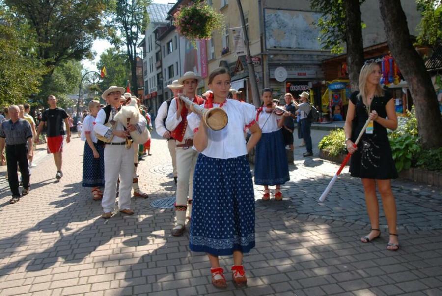 Korowód festiwalowych zespołów MFFZG Zakopane 2009_12