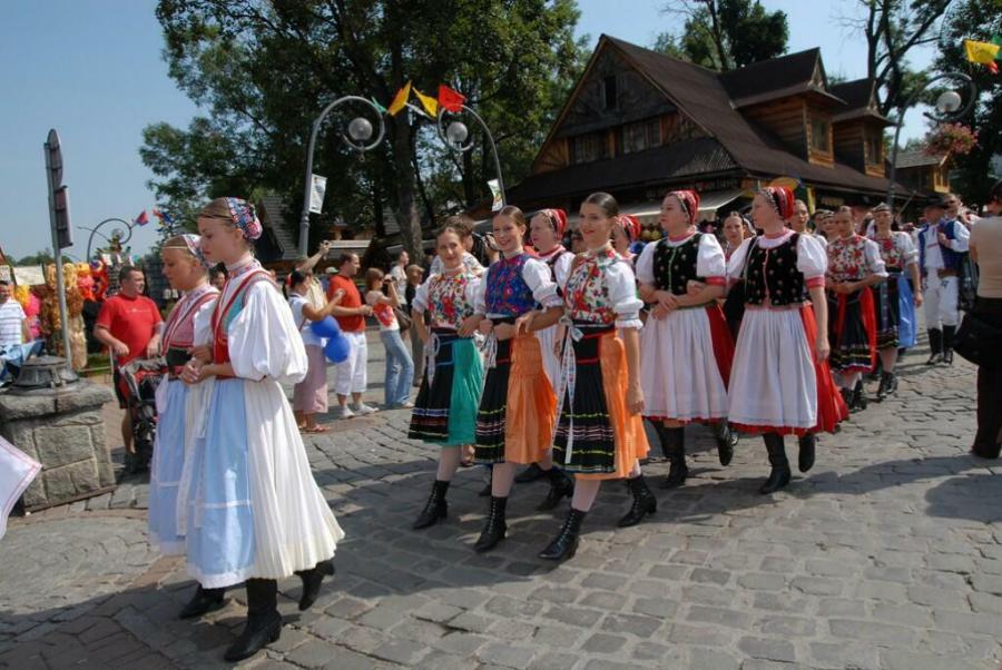 Korowód festiwalowych zespołów MFFZG Zakopane 2009_36