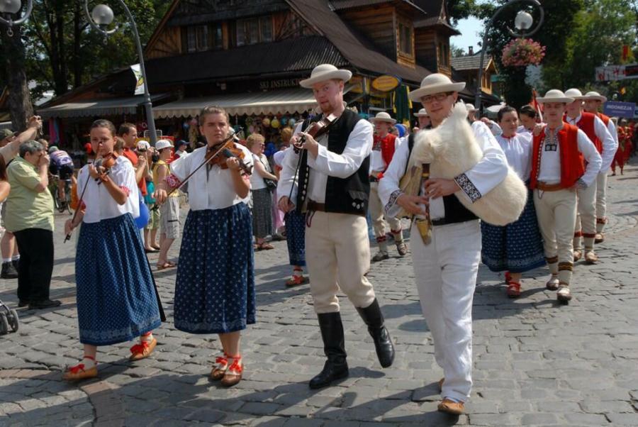 Korowód festiwalowych zespołów MFFZG Zakopane 2009_38