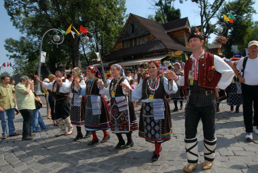 Korowód festiwalowych zespołów MFFZG Zakopane 2009_44