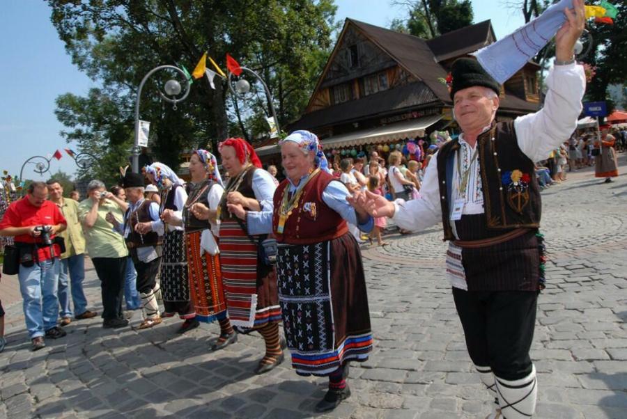 Korowód festiwalowych zespołów MFFZG Zakopane 2009_45