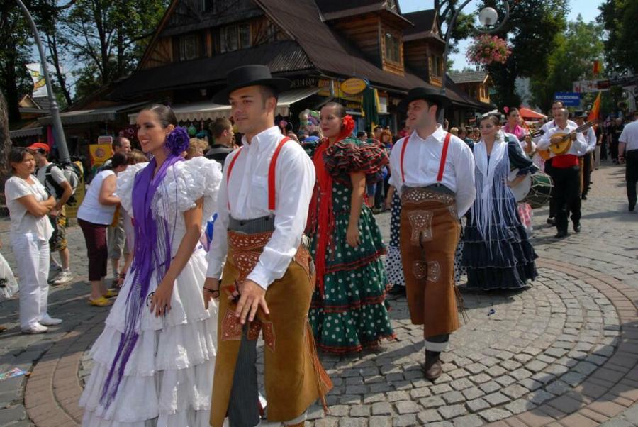 Korowód festiwalowych zespołów MFFZG Zakopane 2009_57