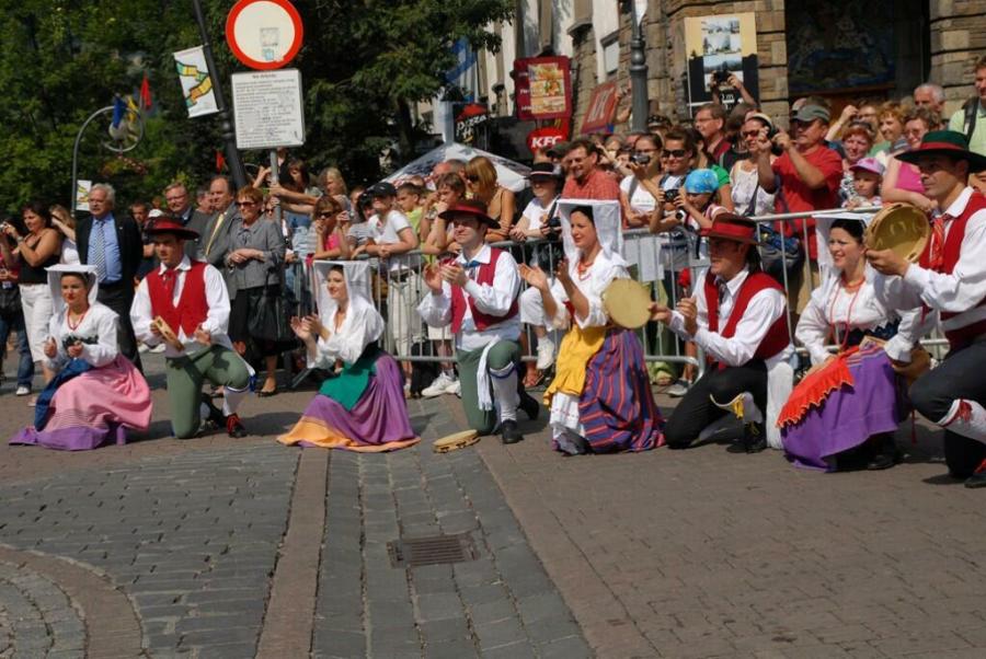 Korowód festiwalowych zespołów MFFZG Zakopane 2009_75
