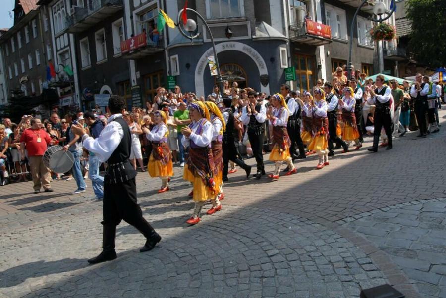 Korowód festiwalowych zespołów MFFZG Zakopane 2009_124