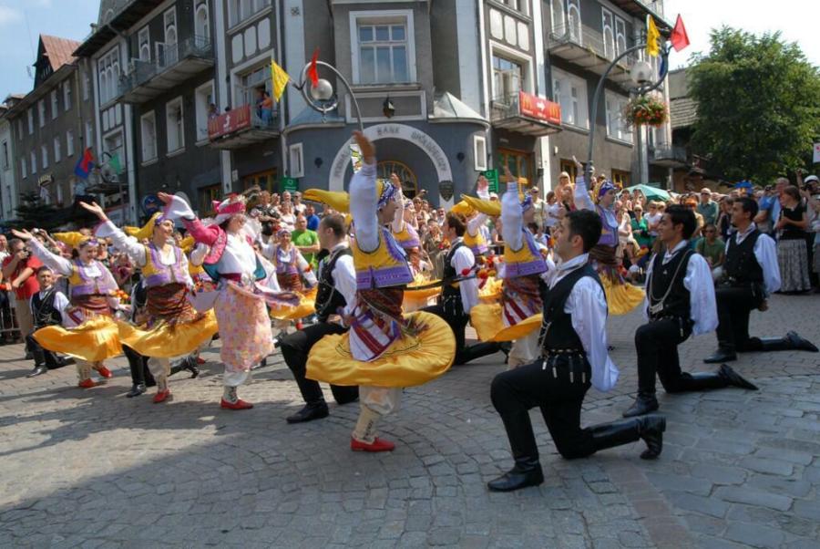 Korowód festiwalowych zespołów MFFZG Zakopane 2009_127