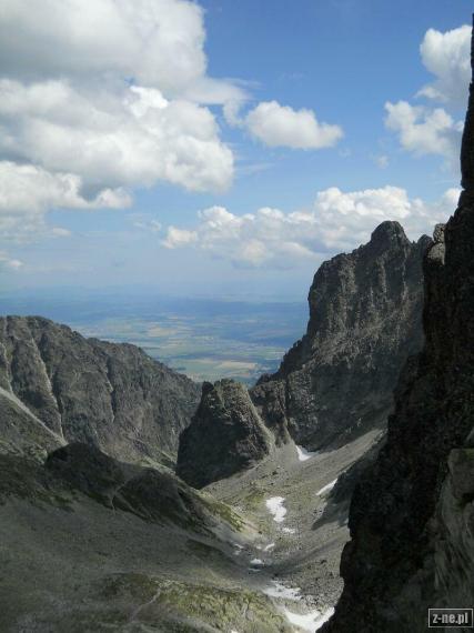 Widok z Lodowej Przełęczy