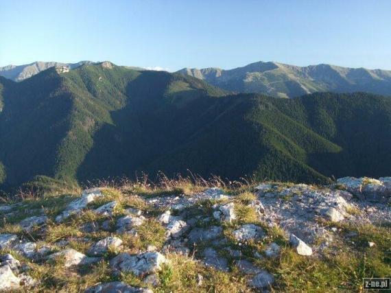 Stiavnica Konske Chopok Derese Krakova hola Biela skala Pusto zo Zadnej Poludnice