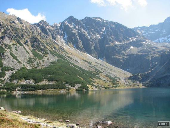 Żółta Turnia i Granaty znad Czarnego Stawu Gąsienicowego